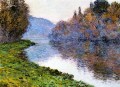 Orillas del Sena en Jenfosse Tiempo despejado Claude Monet